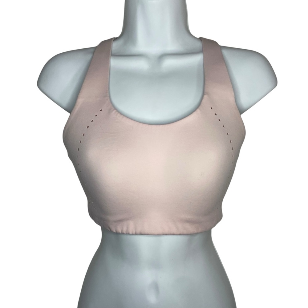 Lululemon Pink AirSupport Bra High Support Sport Lightweight Flexible Run SZ 32D